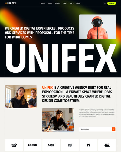 Creative Agency Portfolio Preview